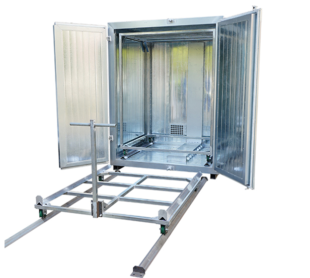 Gas Fired Powder Coating