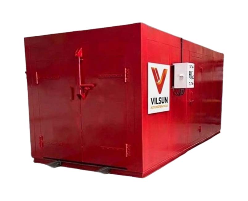 Oil/Diesel Fired Powder Coating